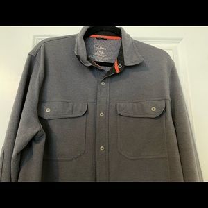 LL Bean Men’s button up Polartec Thermal Pro